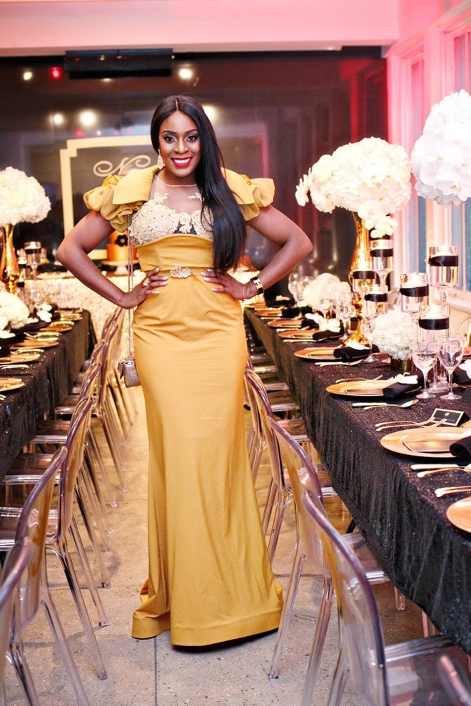 Black and Gold Party Inspiration by Elle's Couture Events
