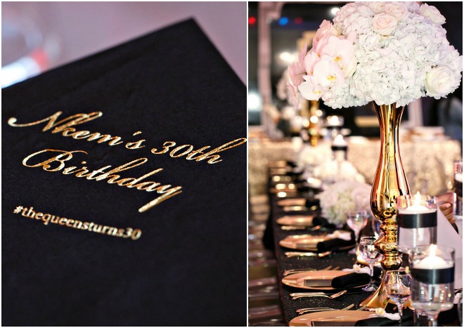 Black and Gold Party Inspiration by Amy Anaiz Photography