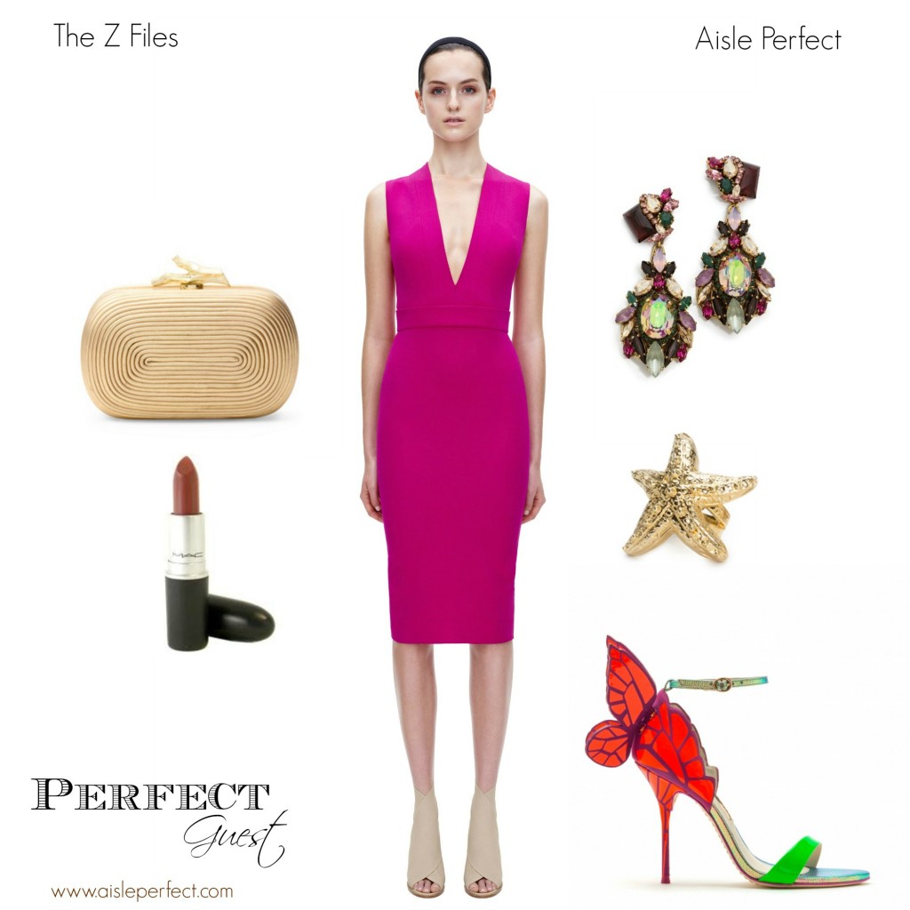Perfect Wedding Guest Outfit The Z Files on Aisle Perfect