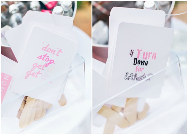 Awesome Wedding Fan Signs