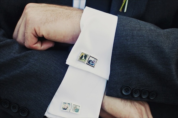 Photo Cufflinks to Honor Decesead Loved One