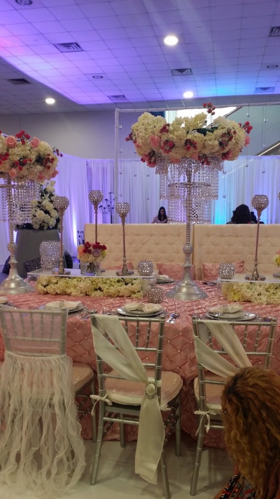 Pink and Silver Decor