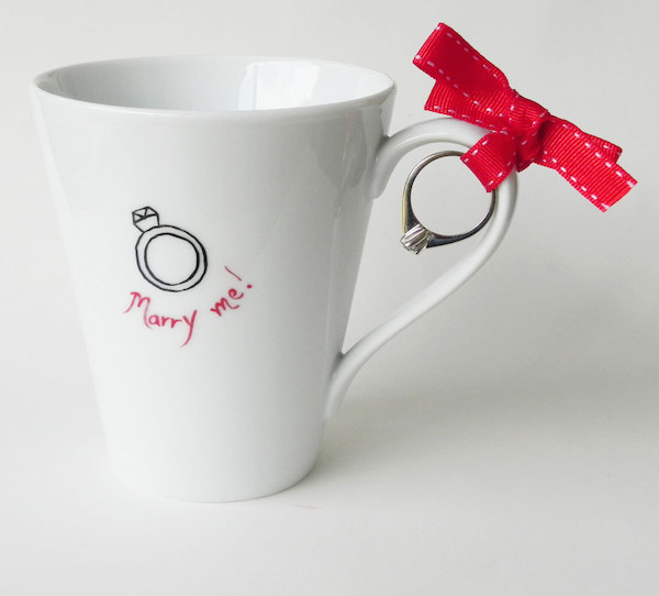 Marry Me Mug by Paint My Name