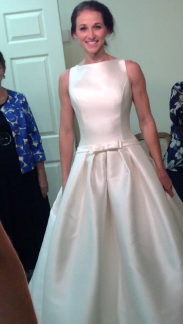 Audrey Hepburn inspired gown