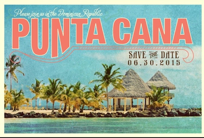 Punta Cana Save the Date -Audrey