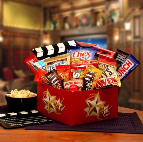 movie themed gift basket