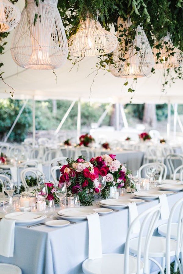 Hanging Wedding Decor by The Style Co