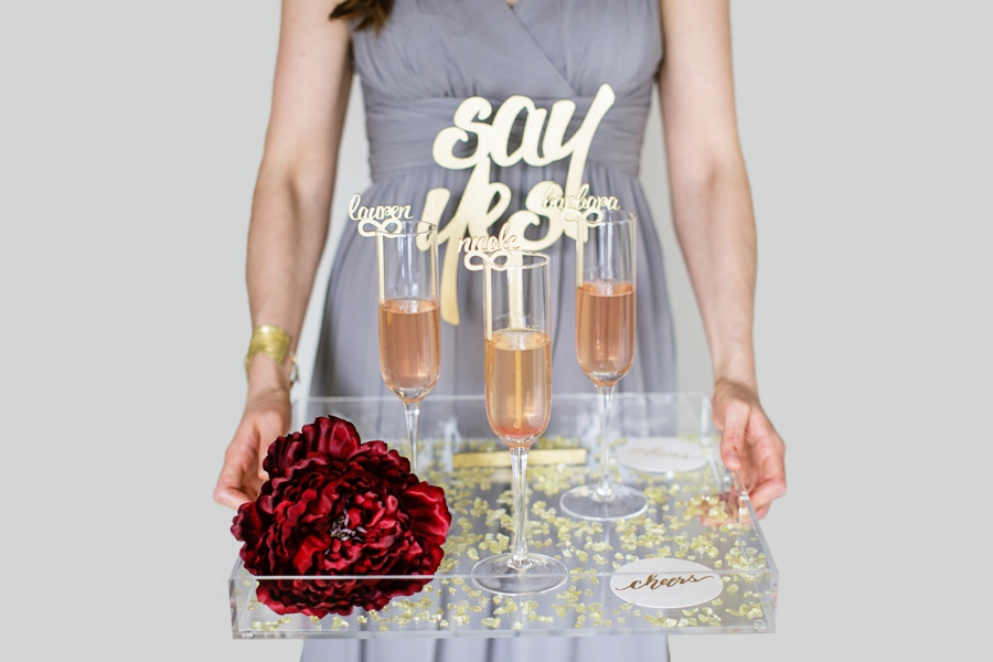 Cheers to Saying Yes with your Girls and Freixenet 10