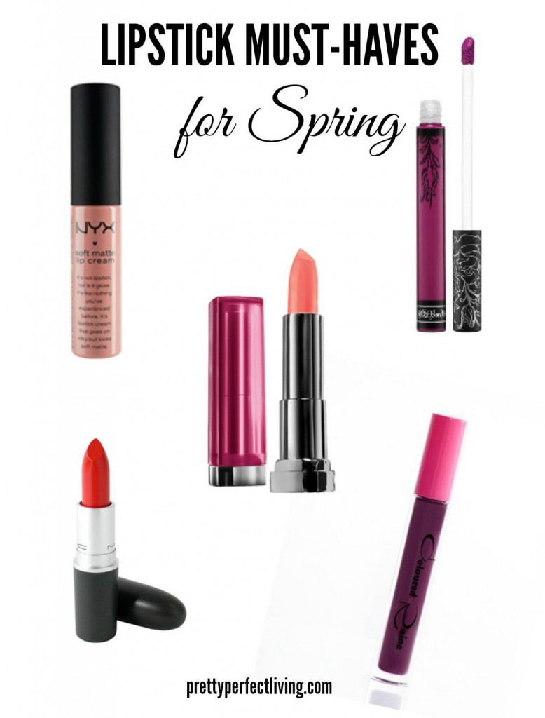 Lipstick Must-Haves for Spring