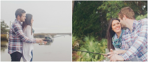 Pier engagement shoot by Mintwood Co