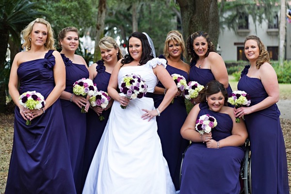 Purple Pink and Ivory Wedding by Pure Sugar Studios 11