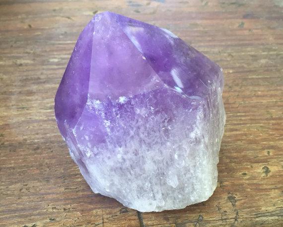 Large Amethyst Point, $89 at Enchanted Crystal Cave on ETSY