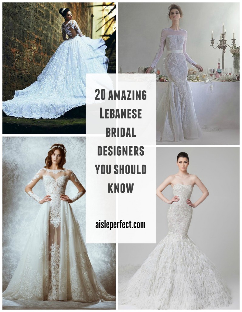 20 pretty perfect lebanese wedding designers