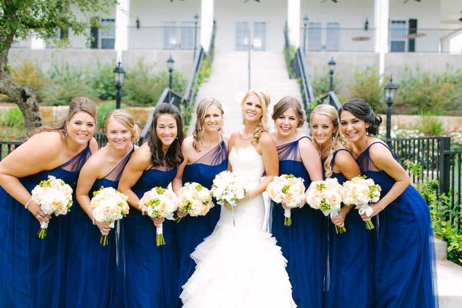 blue and yellow wedding at the Kendall Plantation 19