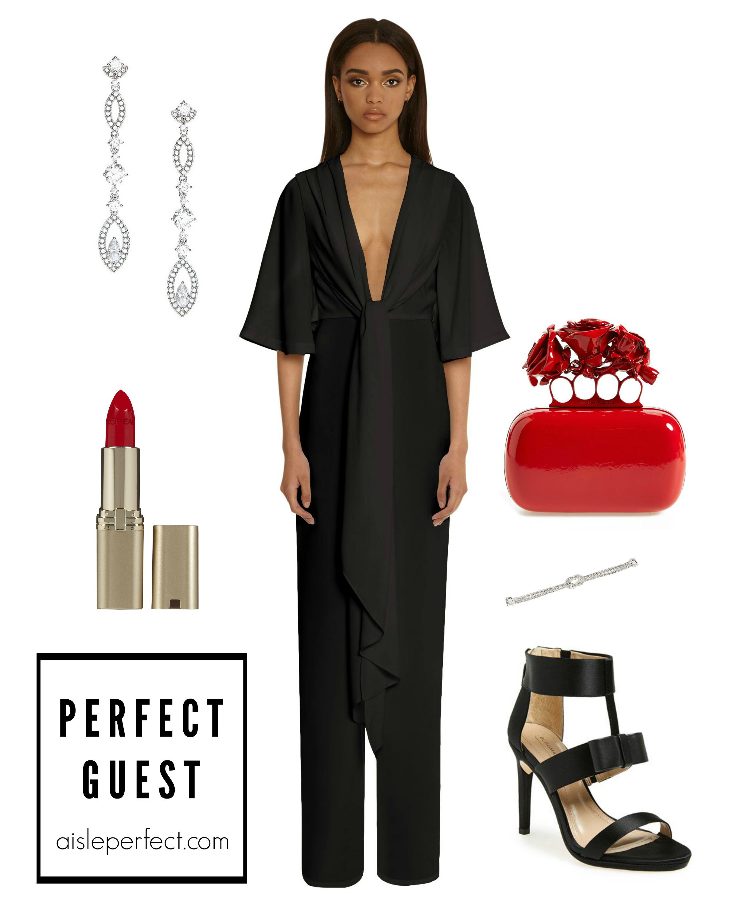How to wear black- wedding guest