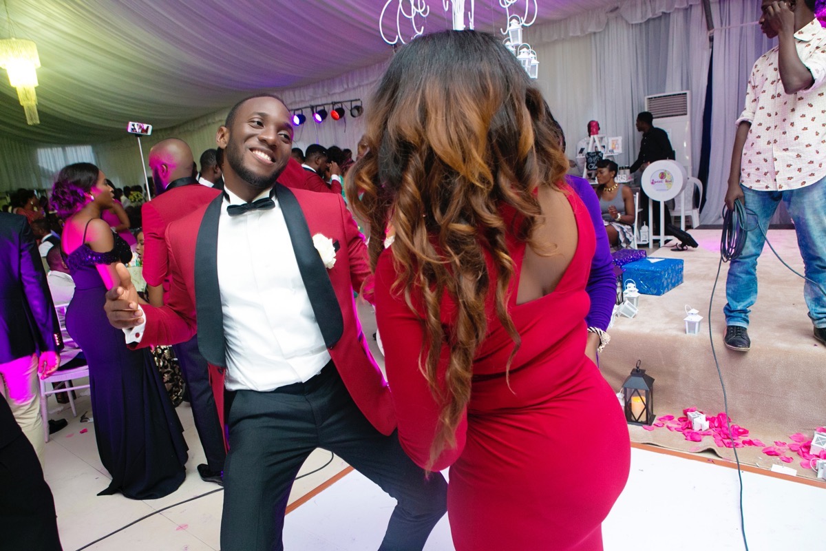Slam2014 - Segi and Olamide Adedeji's Wedding in Ruby Gardens Nigeria 235