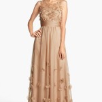 Floral Chiffon Gown Mother of the Bride