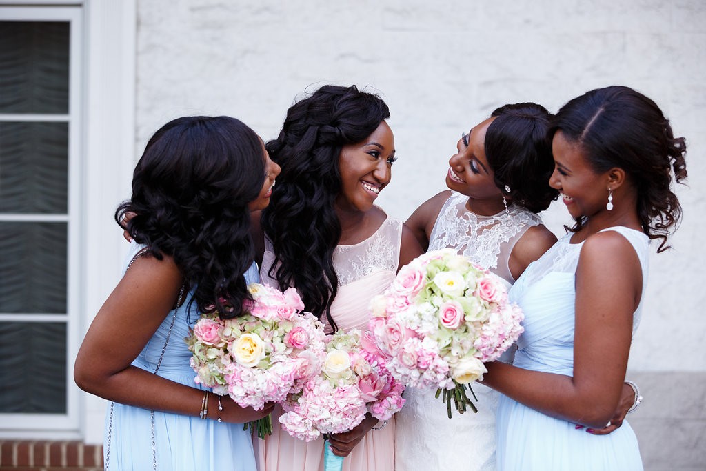 Chiso and Jeff's classic blue and pink wedding by wale ariztos photography 5