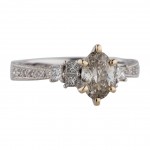 Oval Cut Diamond Engagement Ring