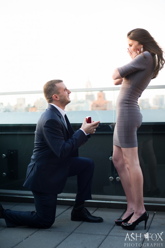 Katie and Ravi's Suprise Proposal at 60 LES 41