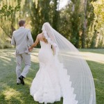 Beautiful Lace Mantilla Wedding Veil