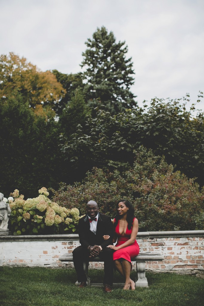 nfl green bay packers chris banjo's engagement shoot by magdalene photography