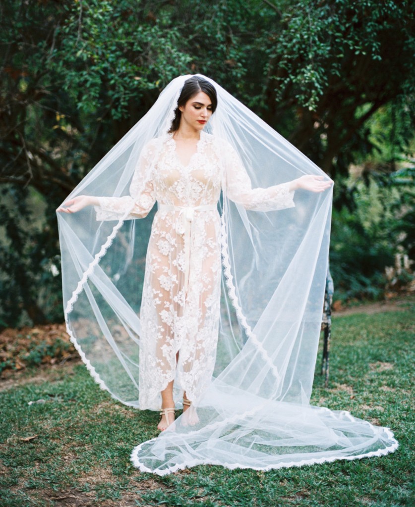 cathedral lace veil