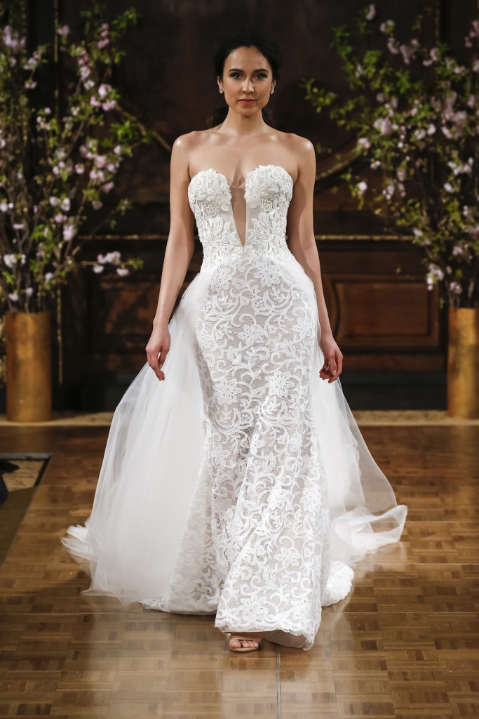 Isabelle Armstrong- Tulle Overskirt Wedding Dress