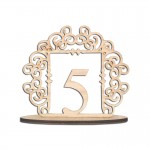 Clayton Scroll Table Number