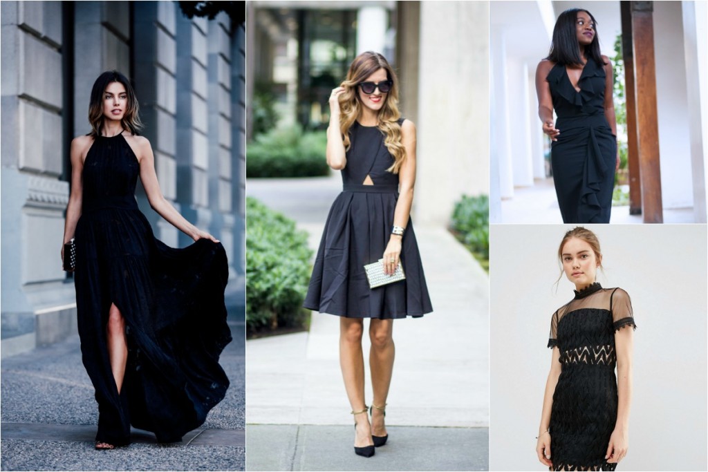 Black Wedding guest outfits-2