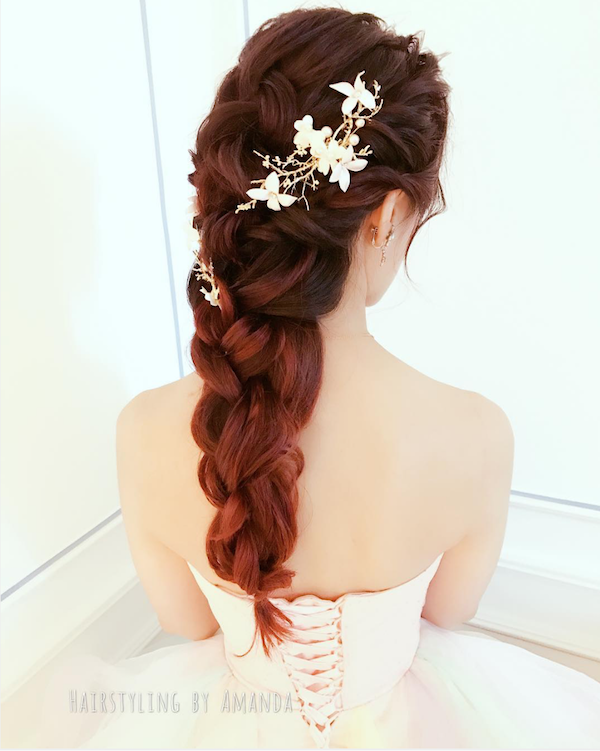 braided-ponytail-bridal
