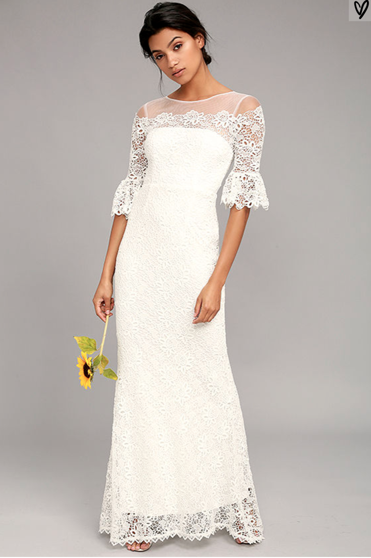 5 Wedding Dresses under $500 by Lulus - Perfete
