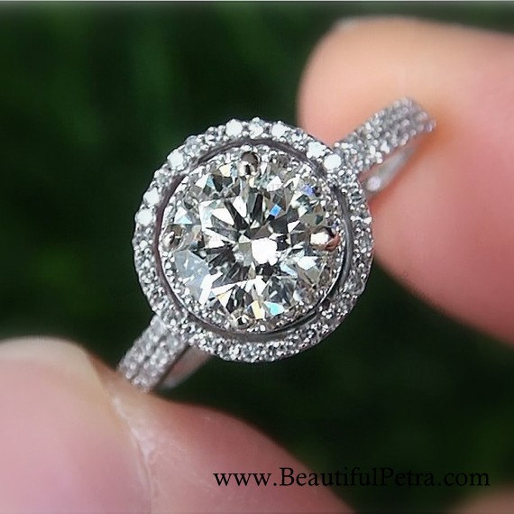 62 Diamond Engagement Rings Under $5,000 | Cushion cut diamond engagement  ring, Diamond wedding bands, Emerald engagement ring cut