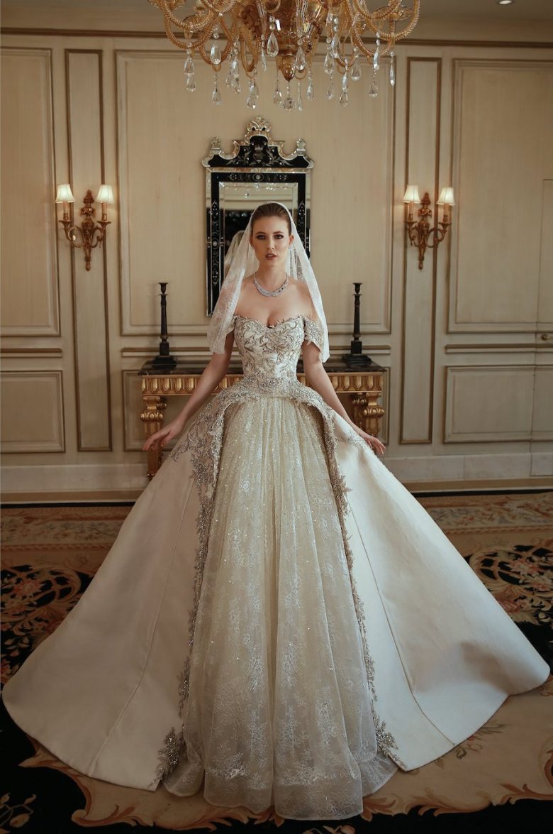 Lebanese Designer Sadek Majed Couture Bridal 2018 Collection - Perfete