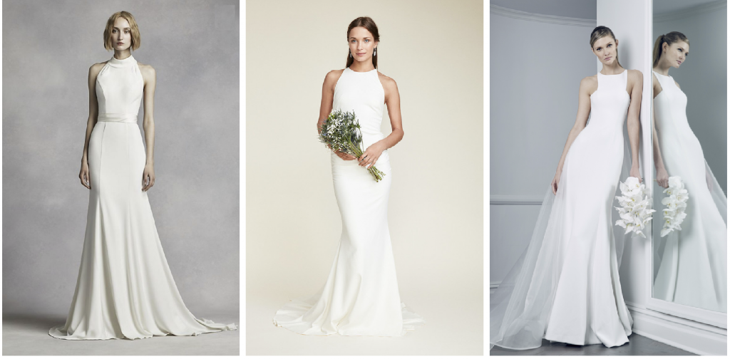 Get the Look: Meghan Markle’s Halter Neck Wedding Reception Dress - Perfete