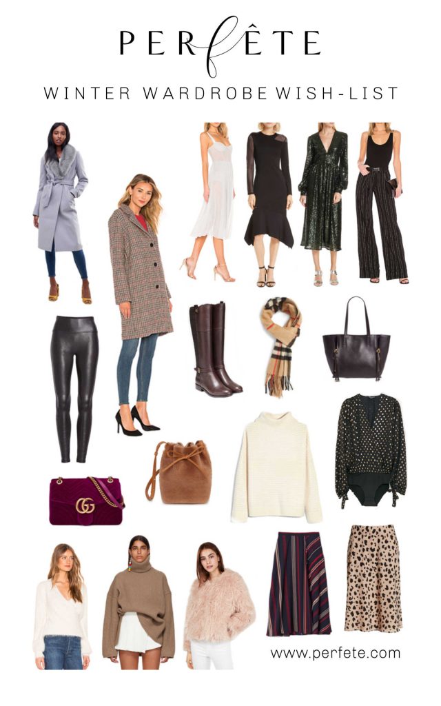 Our Winter Wardrobe Wish List - Perfete