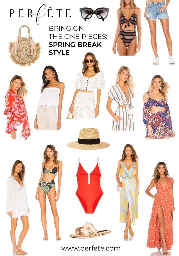 Bring on the One Pieces: Spring Break Style - Perfete