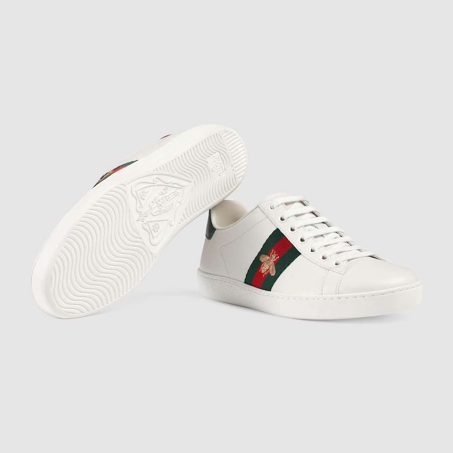 Gucci white sneakers