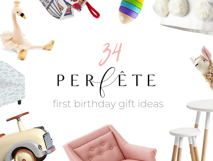 perfête gift ideas for one year old - 1 year old - toddler - first birthday gift ideas - gift guide by perfête