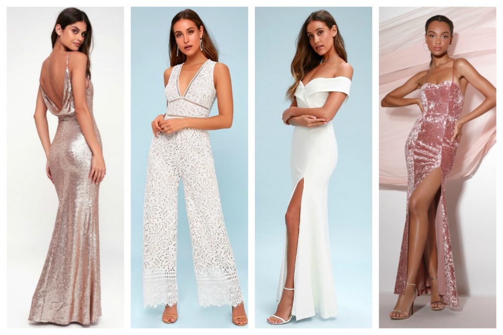 25 Chic and Affordable Wedding Reception Dresses from Lulus - Perfete