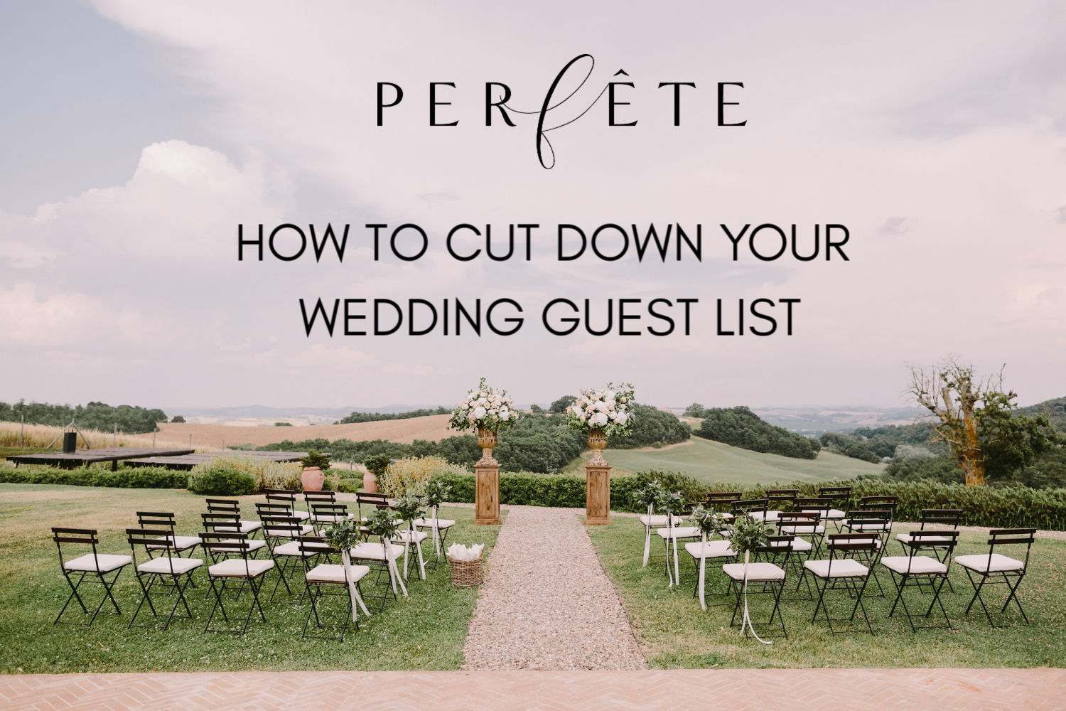 cut down wedding guest list